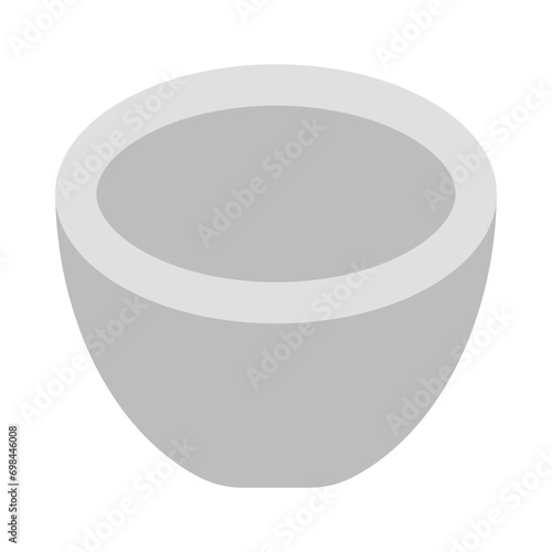 Crucible Vector Flat Icon Design