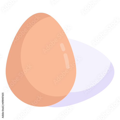 Eggs icon, editable vector

