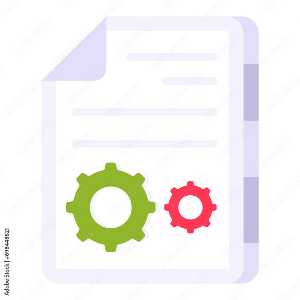 Modern design icon of file setting
Modern design icon of file setting