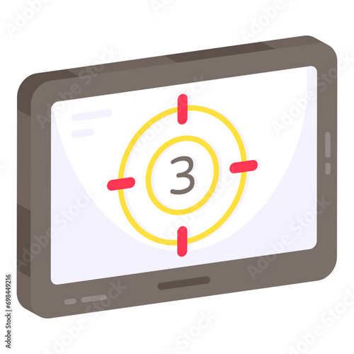 Premium download icon of countdown 

