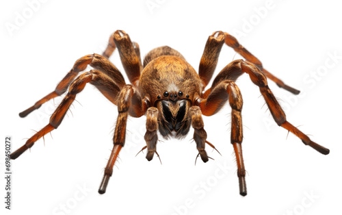 The Arachnid Spider On Isolated Background