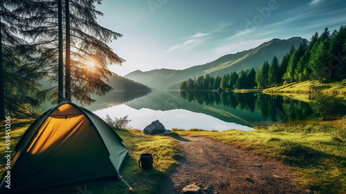 camping in the mountains © Business Pics