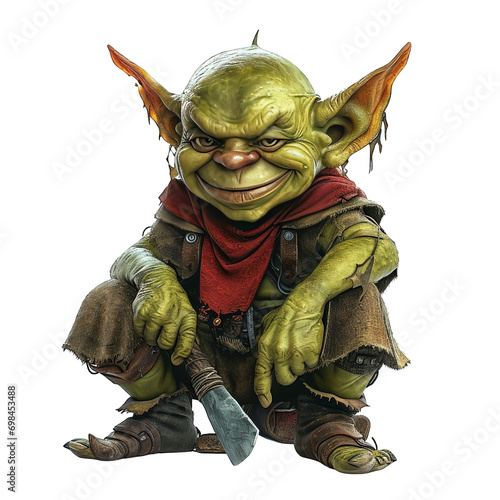 Obraz na płótnie Goblin Illustration