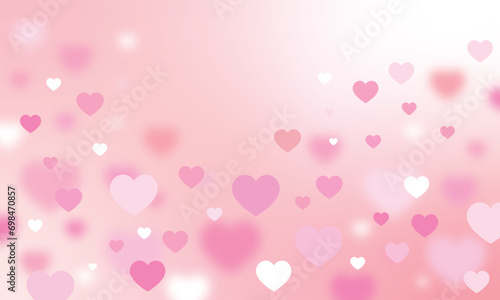 Romantic heart wallpaper for Valentine's day