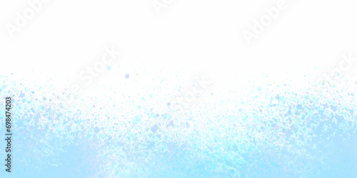Abstract frame background drops of blue Light Blue, neon blue vector background with bubbles blue and white watercolor paint splash or blotch background with fringe grunge wash and bloom design