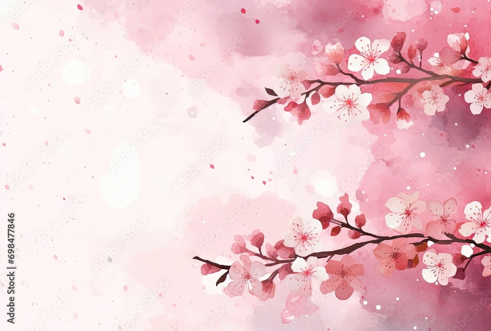 Sakura cherry blossom background wallpaper Sakura cherry blossom background wallpaper