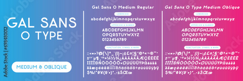 Gal Sans O Type: A Elegant Sans Serif, Clean, Dynamic, and Innovative Typeface for Modern Professionals