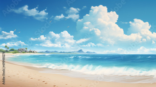 Beach background © Rover