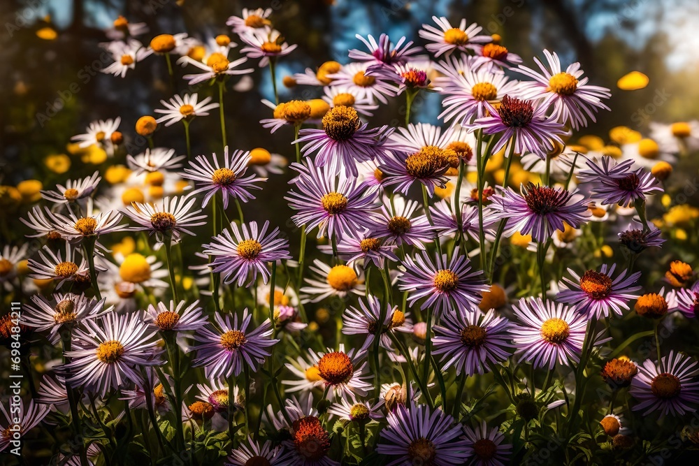 spring in the garden generated by AI technology spring in the garden generated by AI technology