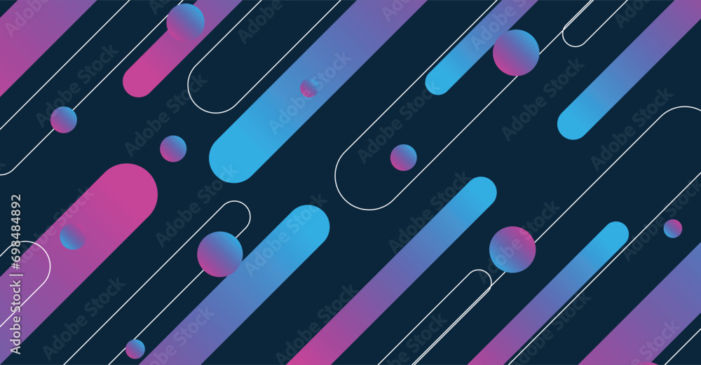 Abstract colorful minimal geometric background design Abstract colorful minimal geometric background design
