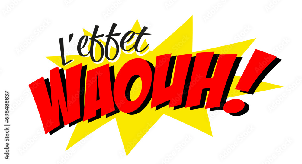 Fototapeta premium Leffet waouh!,