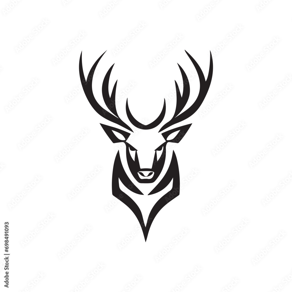 Deer head vector Deer head vector