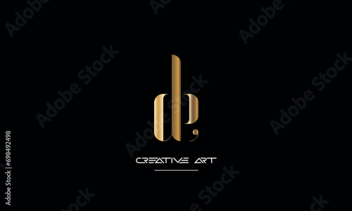 DE, ED, D, E abstract letters logo monogram