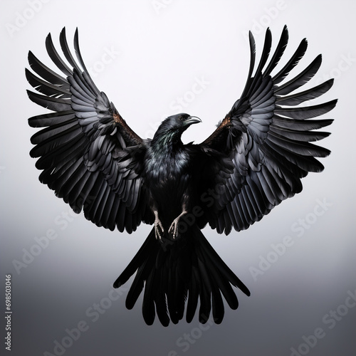 Phoenix bird isolated on white background © Degimages