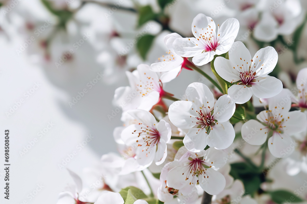 Delicate Cherry Blossoms in Full Bloom Delicate Cherry Blossoms in Full Bloom