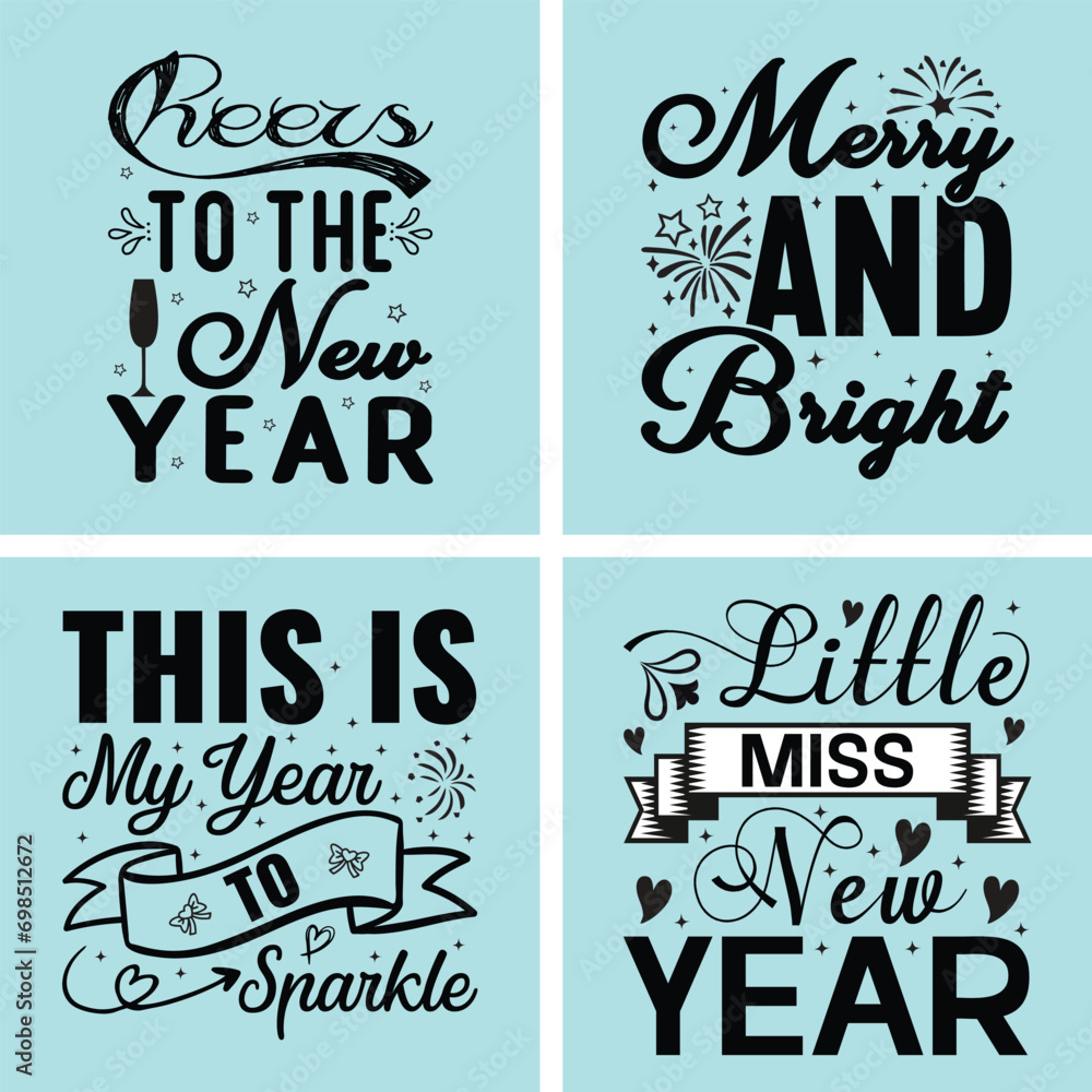 Obraz premium HAPPY NEW YEAR 