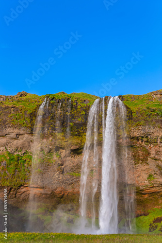 Beautiful Seljalandsfoss waterfall