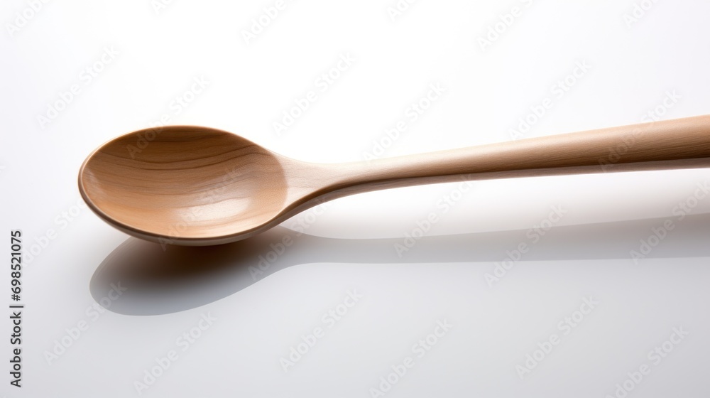 a wooden spoon on a white surface with a shadow of a wooden spoon on the surface with a shadow of a wooden spoon on it. a wooden spoon on a white surface with a shadow of a wooden spoon on the surface with a shadow of a wooden spoon on it.