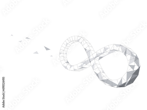 fragment A007_unlimited space shows the meaning of creative vector illustration graphic EPS 10