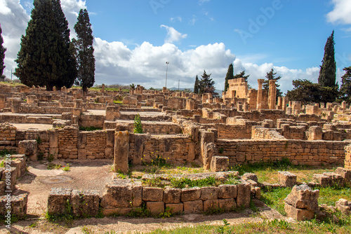 Utica, an Ancient Phoenician and Carthaginian City in Tunisia photo