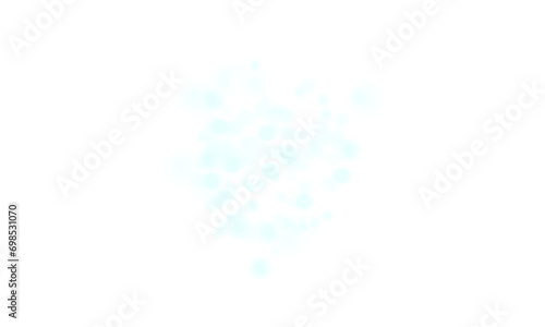 Abstract transparent light background with bokeh effects in grey colors. Transparency only in PNG format