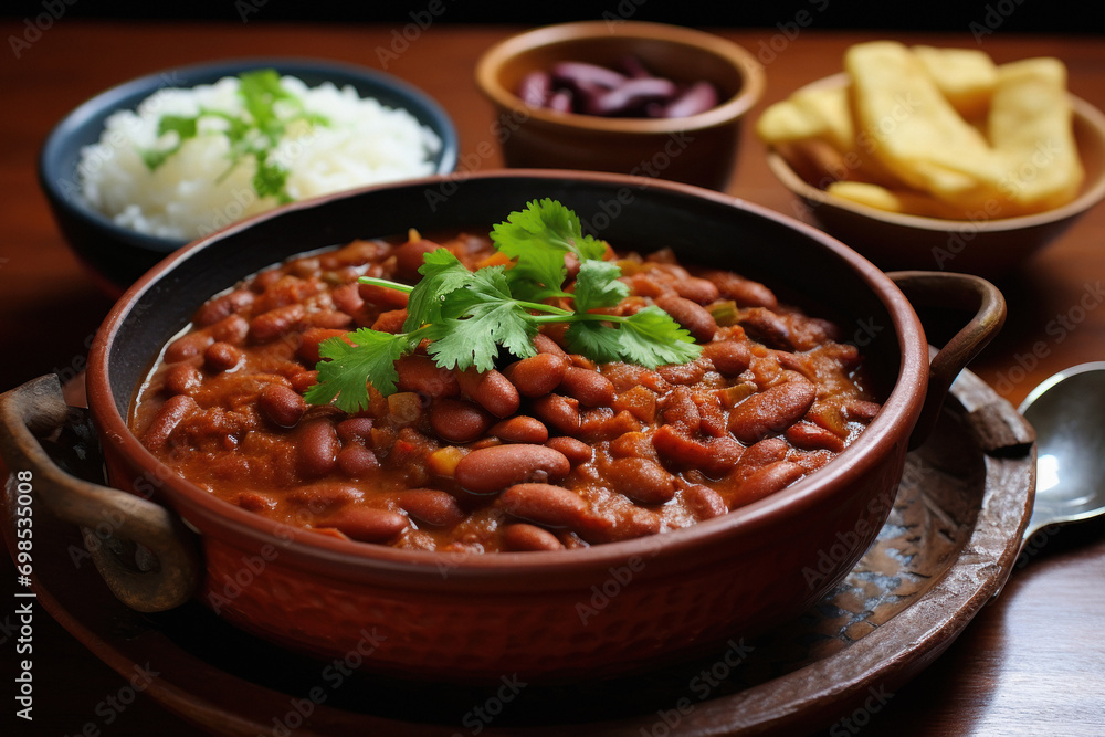 indian food rajma curry and rice indian food rajma curry and rice