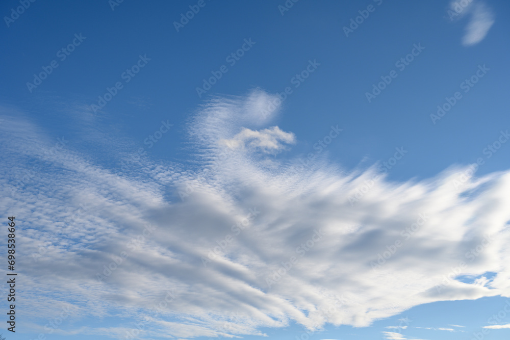 Obraz premium blue sky over the savannah of Africa