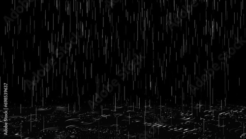 rain drops overly background animation  photo