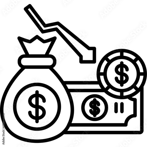 Recession Icon