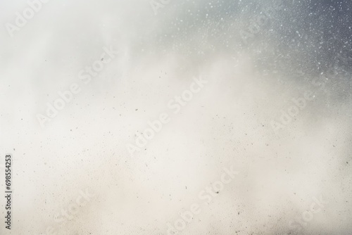 Dust Particles Overlaying On White Surface, Creating Vintage Effect