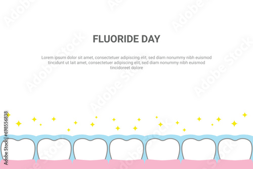 Fluoride Day background.