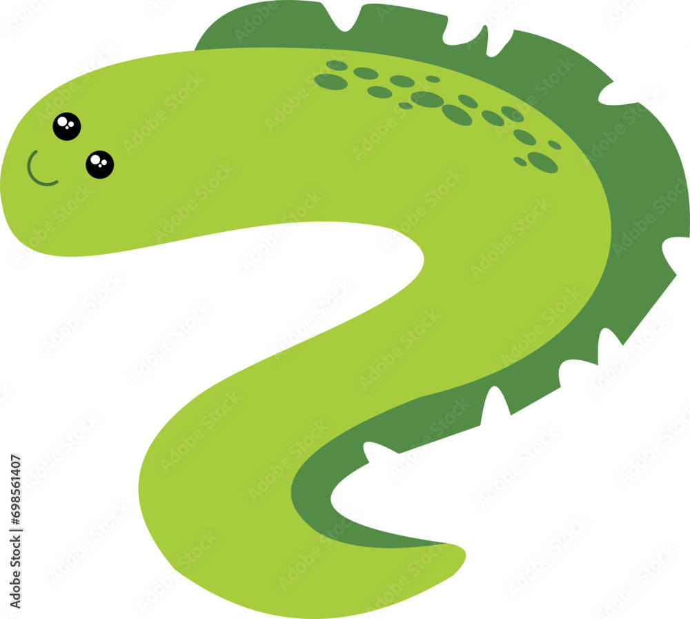 Obraz premium Cartoon Sea Animal