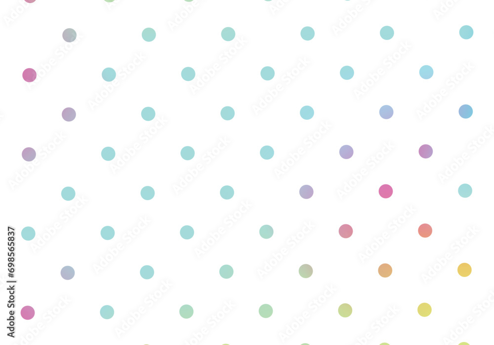 Gradient polka dot background.