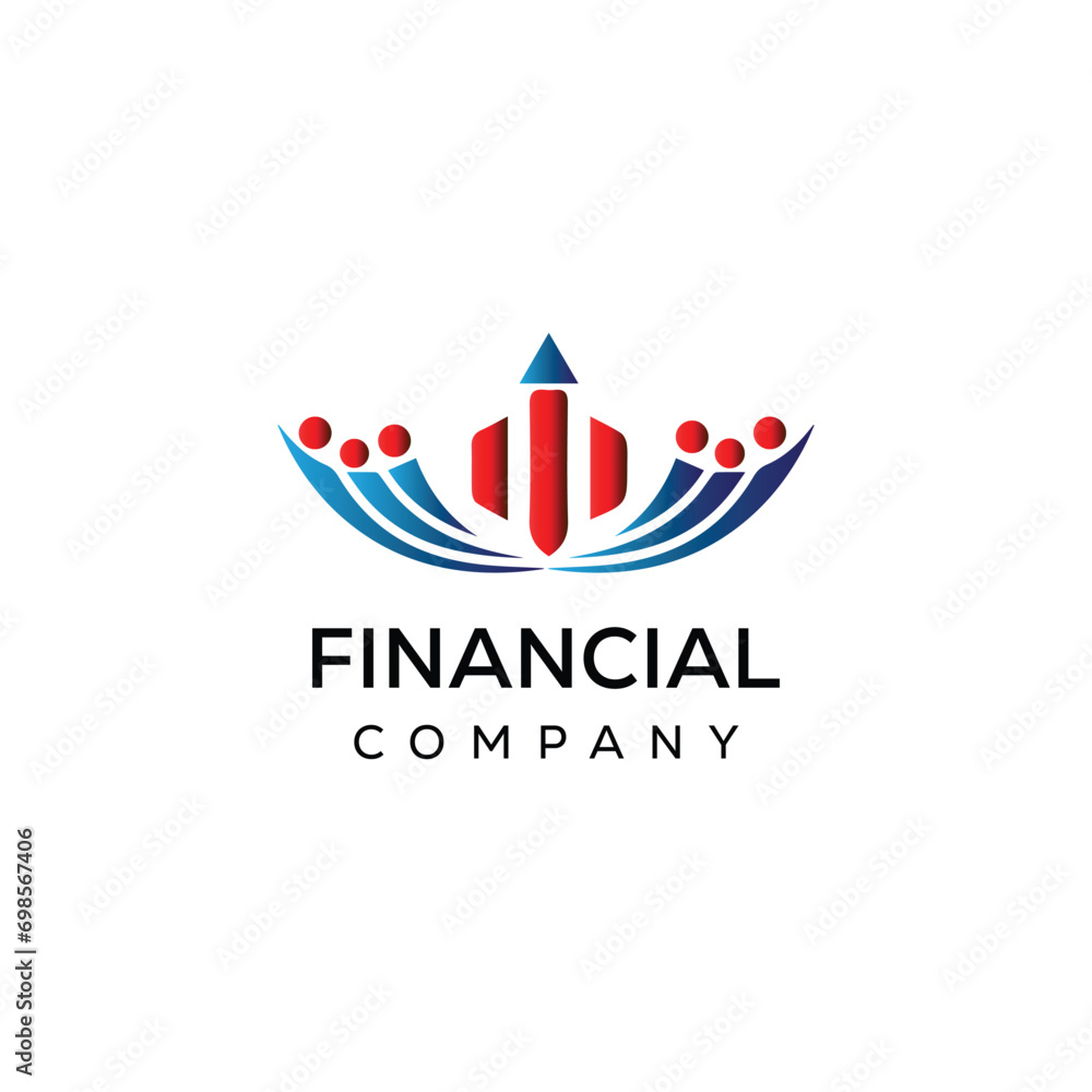Financial Accounting Logo With Money Symbol Template Vector Icon. finance logo, financial investment logo, business logo. Financial Accounting Logo With Money Symbol Template Vector Icon. finance logo, financial investment logo, business logo.