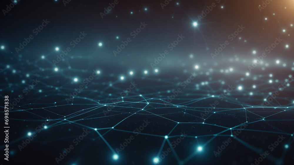 Obraz premium Background map of future communication technology concepts