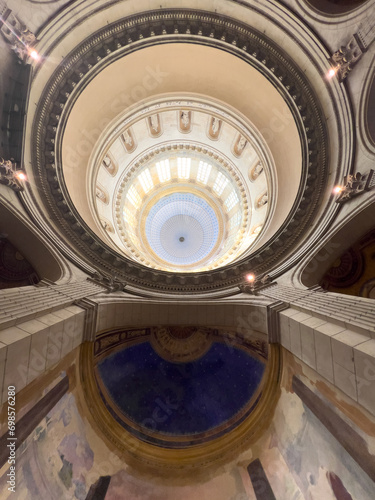 The dome of church in Boulogne sur Mer