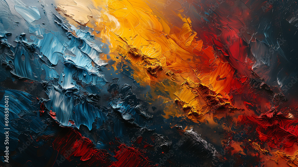 Abstract colorful Painting Abstract colorful Painting