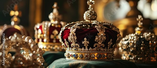 Royal monarch's valuable treasures. photo