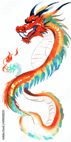 dragon tattoo style © donwi