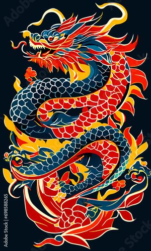 dragon tattoo style