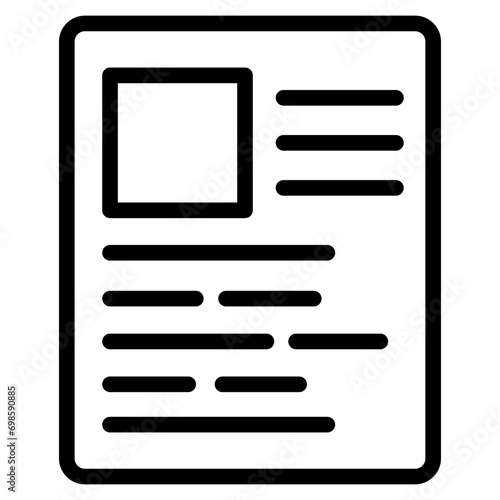 logistic waybill icon
