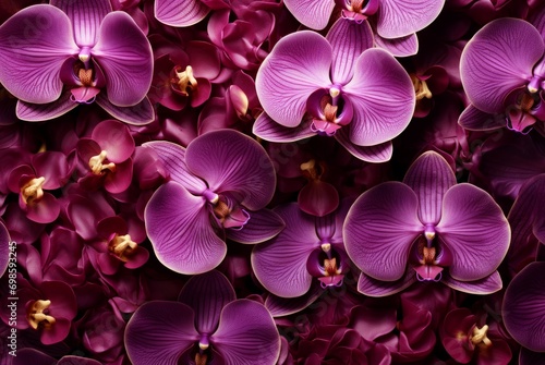 Vibrant Luxury orchid background. Luxury elegant. Generate Ai