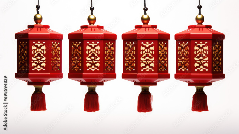 Obraz premium red lanterns