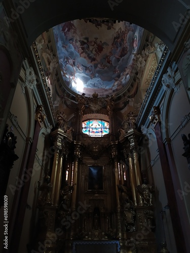 interior of church