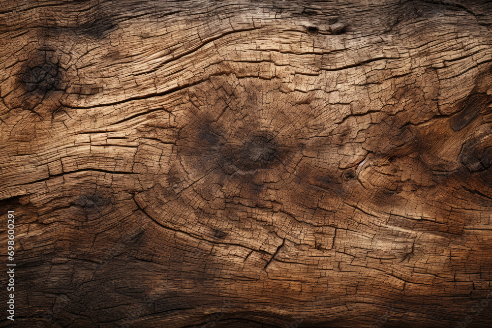 Fototapeta premium Rustic old oak surface texture.