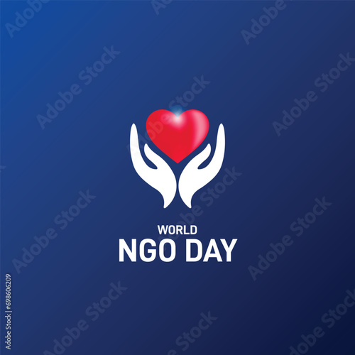 world non governmental organization day. world ngo day.  photo