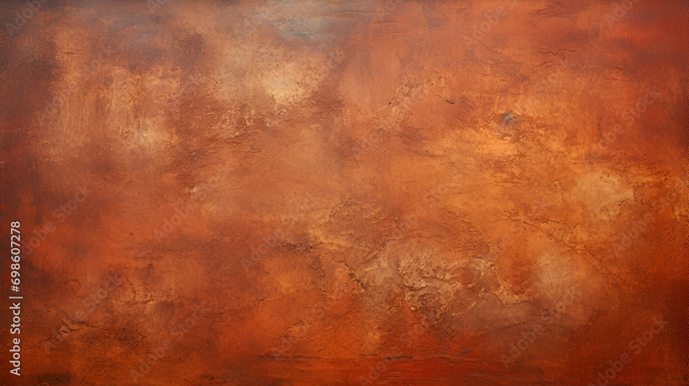 Terracotta, Rust, Mahogany, Abstract, Backdrop, Warm, Earthy Designs, Rich Gradient, Ombre, Hearty, Multicolor, Fusion, Robust, Solid, Rough, Grain, Noise, Earthy - obrazy, fototapety, plakaty 