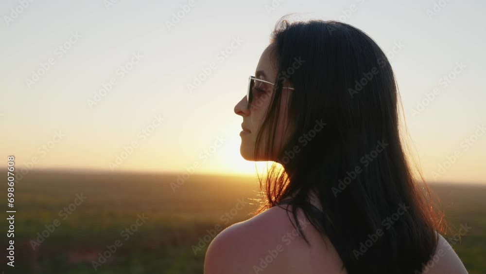 Adventurous Woman enjoying beautiful landscape and contemplating vibrant sunset. Taken in Jalapao National Park in Brazil.
Adventurous Woman enjoying beautiful landscape and contemplating vibrant sunset. Taken in Jalapao National Park in Brazil.