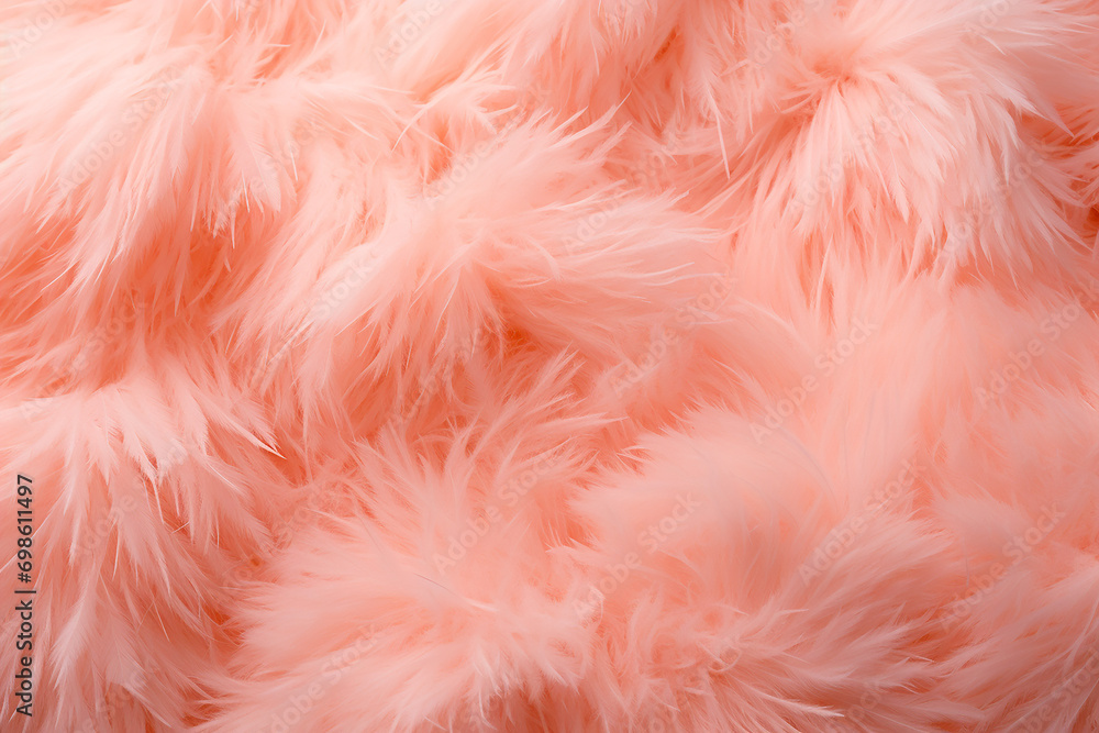 Peach fluff background color of the year