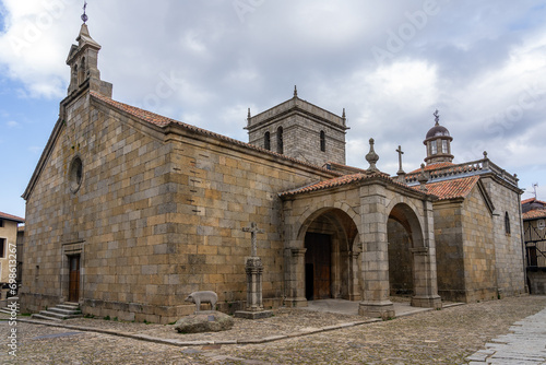 Church of La Alberca in Salamanca, Castilla y León, Spain. photo